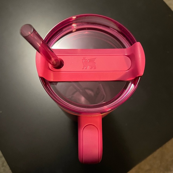 * NWT * Stanley X Starbucks Berry Pink Glitter Holiday Tumbler 40oz. - Picture 5 of 6